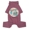 Touchdog Onesie Lightweight Breathable Printed Full Body Pet Dog T-Shirt