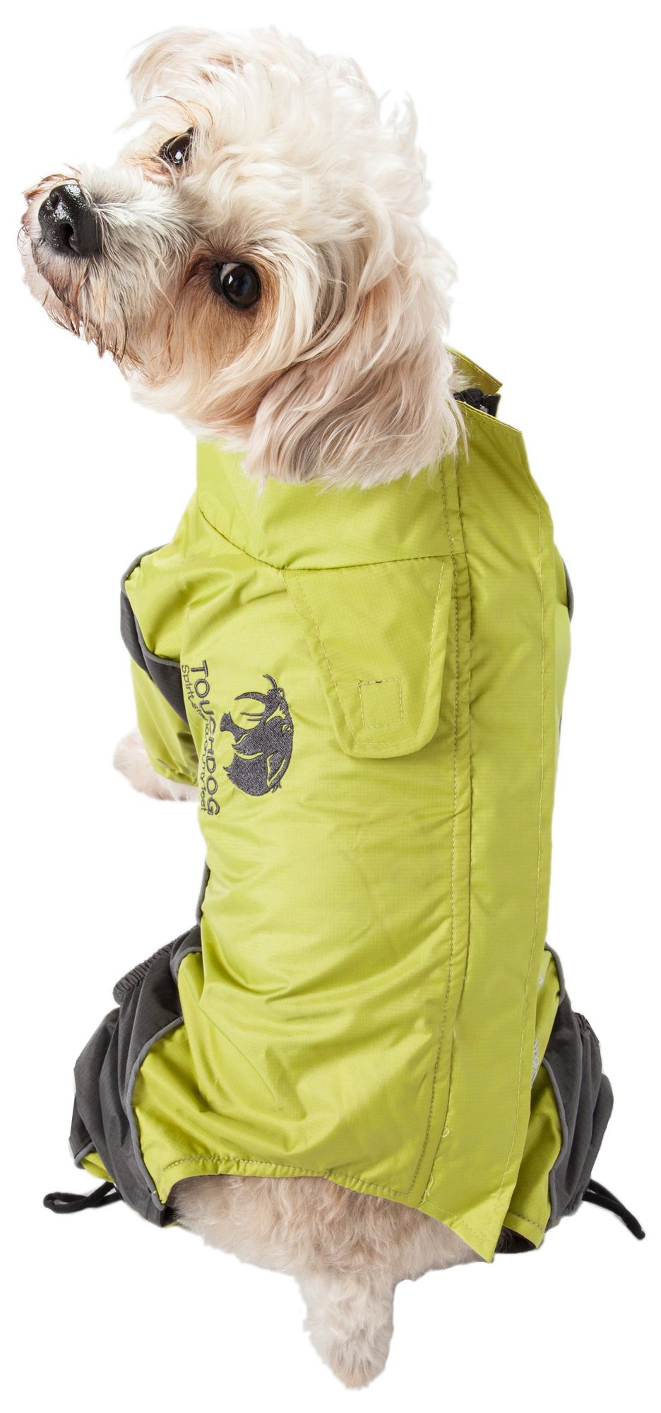 Touchdog Quantum-Ice Full-Bodied Adjustable and 3M Reflective Dog Jacket