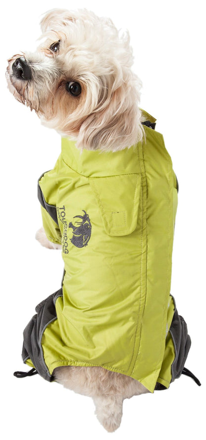 Touchdog Quantum-Ice Full-Bodied Adjustable and 3M Reflective Dog Jacket