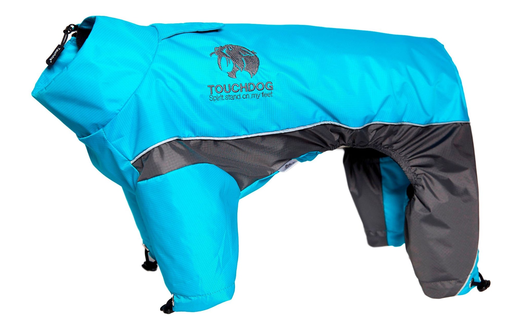Touchdog Quantum-Ice Full-Bodied Adjustable and 3M Reflective Dog Jacket