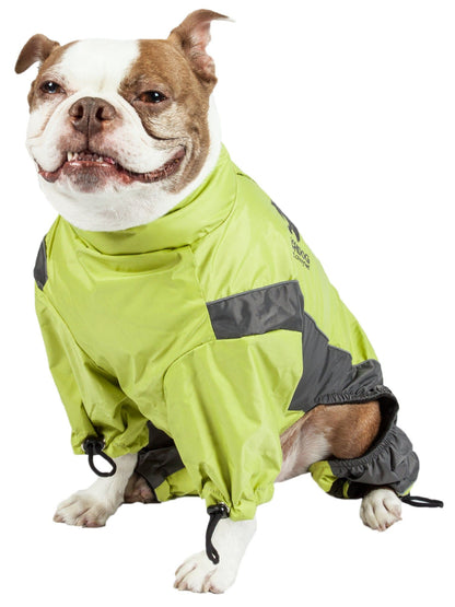 Touchdog Quantum-Ice Full-Bodied Adjustable and 3M Reflective Dog Jacket