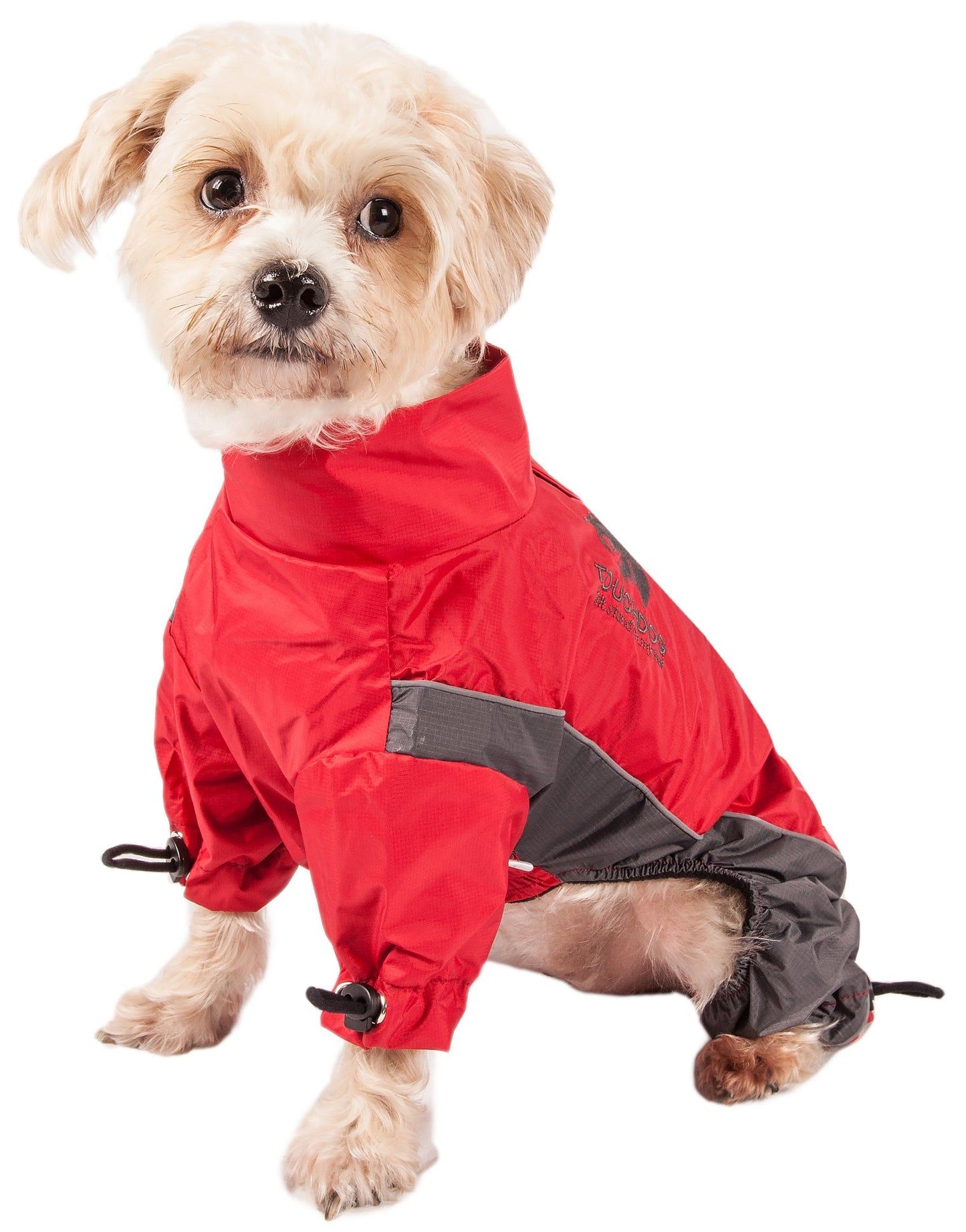 Touchdog Quantum-Ice Full-Bodied Adjustable and 3M Reflective Dog Jacket