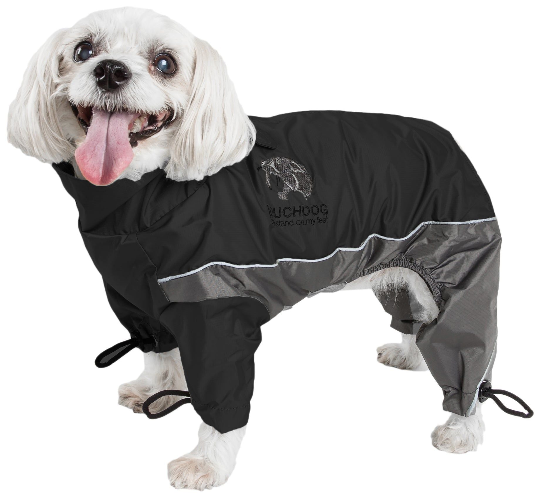 Quantum-Ice Full-Bodied Adjustable and 3M Reflective Dog Jacket