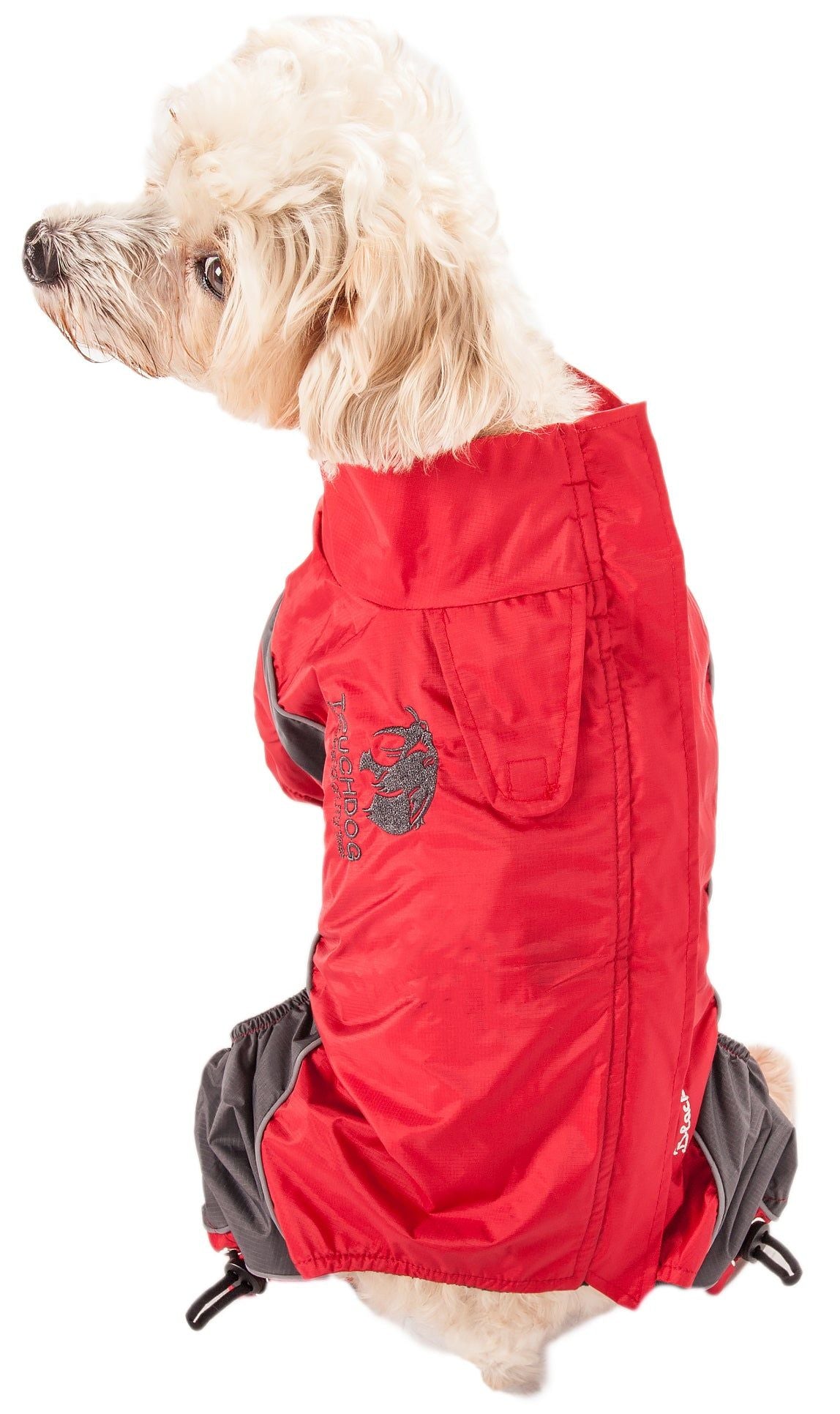 Touchdog Quantum-Ice Full-Bodied Adjustable and 3M Reflective Dog Jacket
