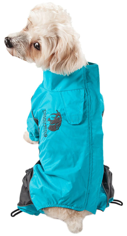Touchdog Quantum-Ice Full-Bodied Adjustable and 3M Reflective Dog Jacket
