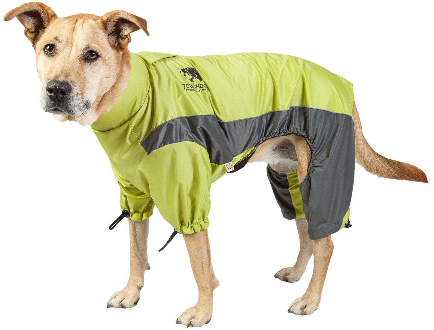 Touchdog Quantum-Ice Full-Bodied Adjustable and 3M Reflective Dog Jacket