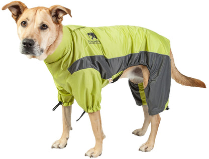 Touchdog Quantum-Ice Full-Bodied Adjustable and 3M Reflective Dog Jacket