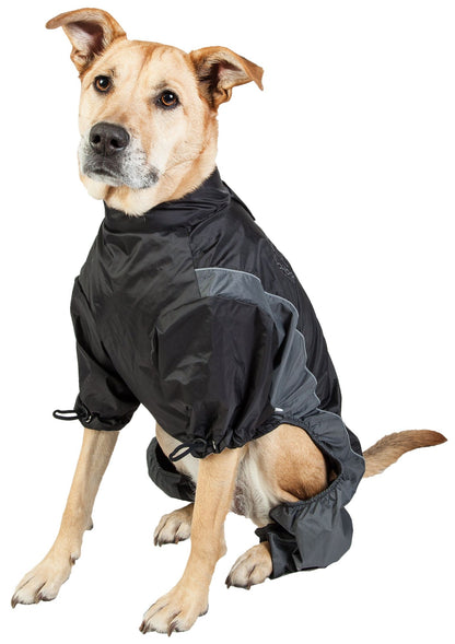 Quantum-Ice Full-Bodied Adjustable and 3M Reflective Dog Jacket