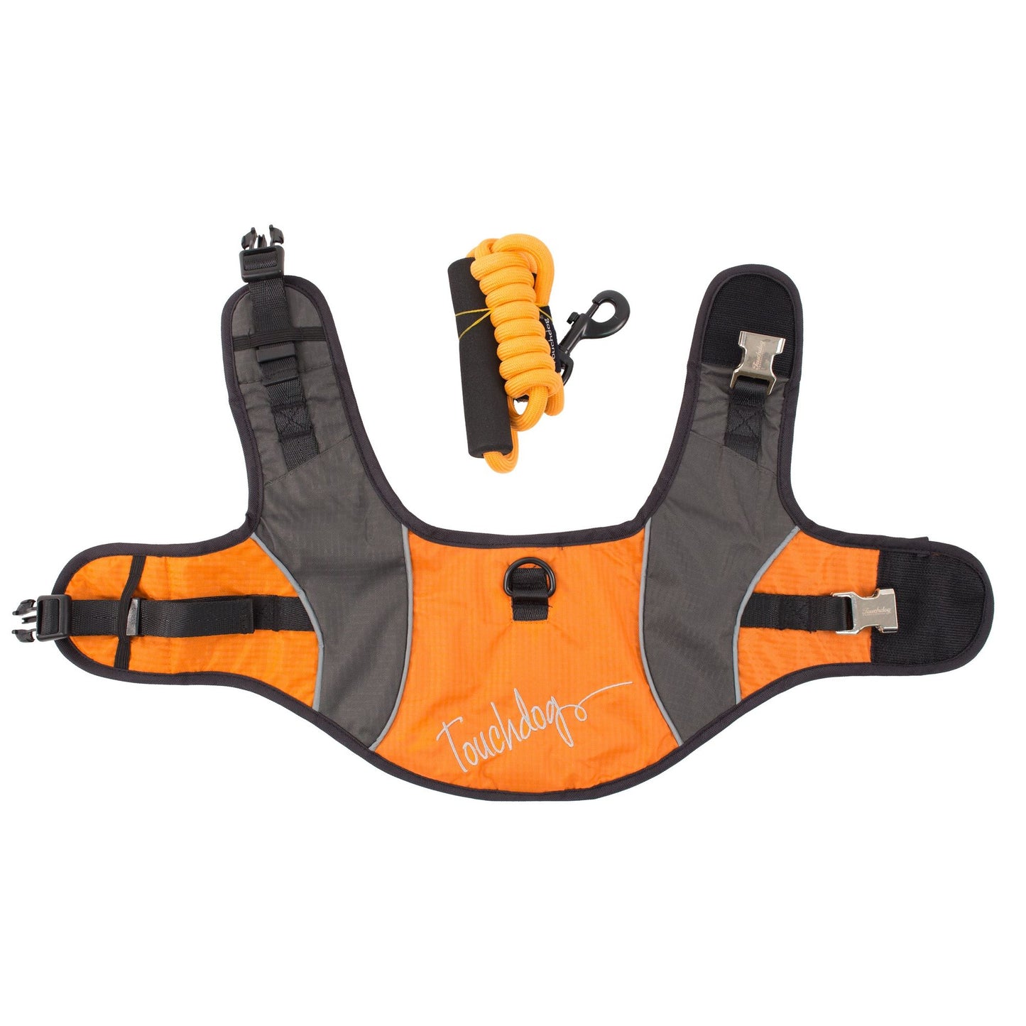 Touchdog Reflective-Max 2-in-1 Premium Performance Adjustable Dog Harness