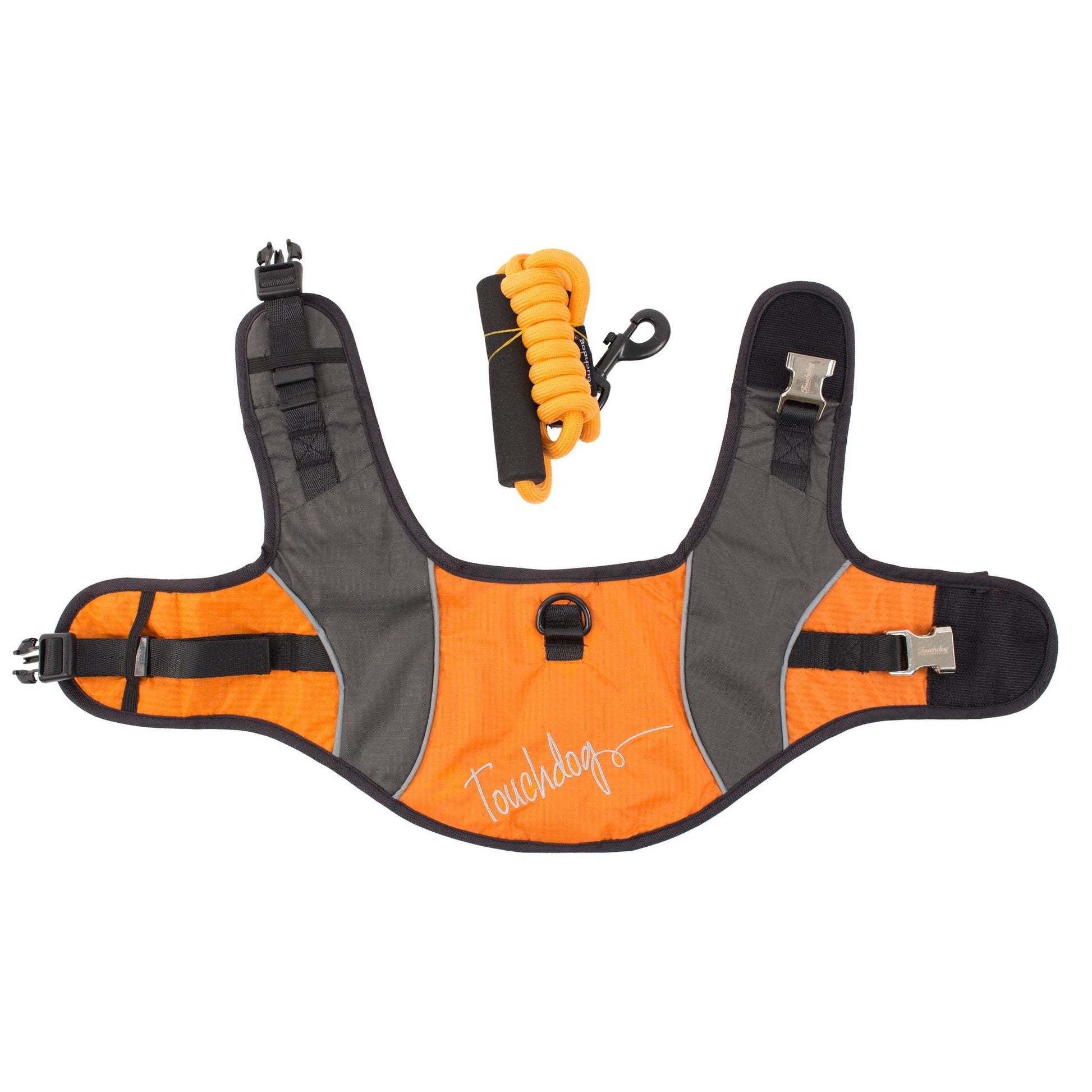 Touchdog Reflective-Max 2-in-1 Premium Performance Adjustable Dog Harness