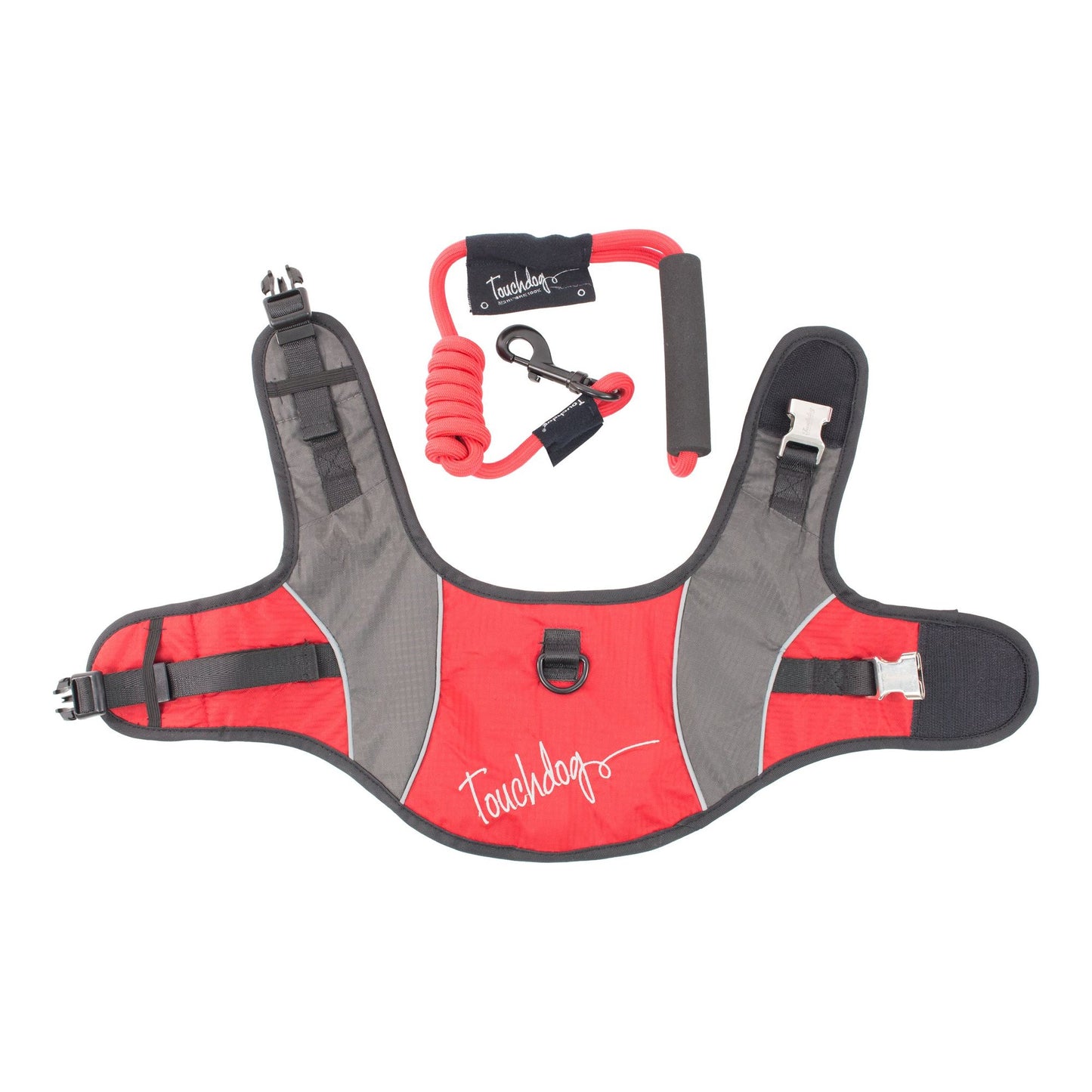Touchdog Reflective-Max 2-in-1 Premium Performance Adjustable Dog Harness