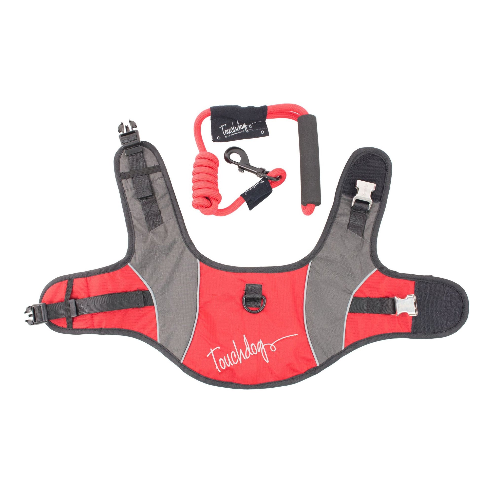 Touchdog Reflective-Max 2-in-1 Premium Performance Adjustable Dog Harness