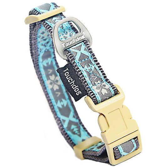 Touchdog Tough Stitched Embroidered Collar and Leash