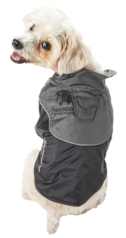 Touchdog Subzero-Storm Waterproof 3M Reflective Dog Coat with Blackshark