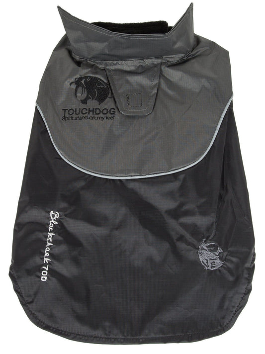 Touchdog Subzero-Storm Waterproof 3M Reflective Dog Coat with Blackshark