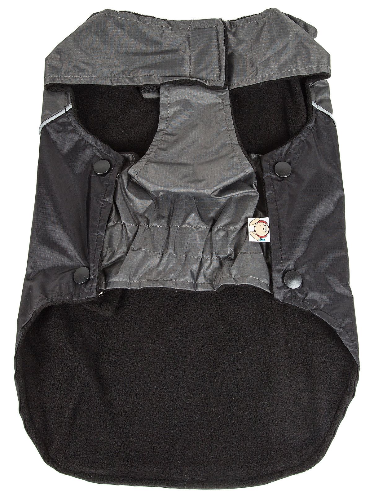 Touchdog Subzero-Storm Waterproof 3M Reflective Dog Coat with Blackshark