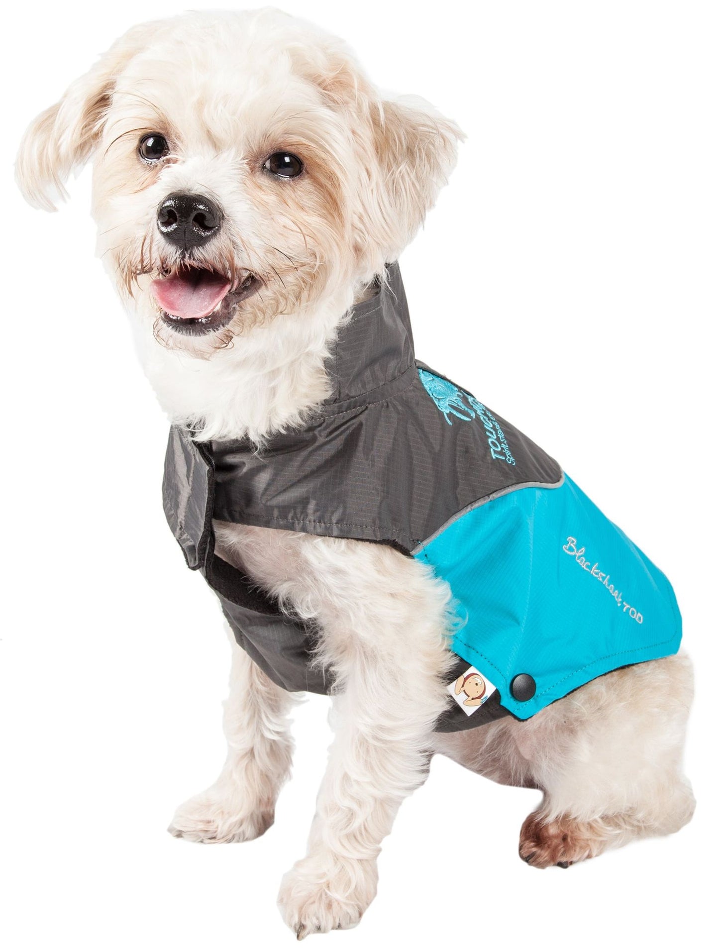 Touchdog Subzero-Storm Waterproof 3M Reflective Dog Coat with Blackshark