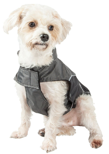 Touchdog Subzero-Storm Waterproof 3M Reflective Dog Coat with Blackshark
