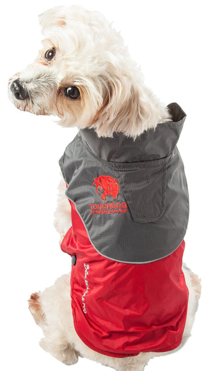 Touchdog Subzero-Storm Waterproof 3M Reflective Dog Coat with Blackshark