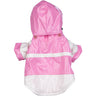 Two-Tone Pvc Waterproof Adjustable Pet Raincoat