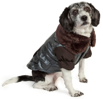 Ultra Fur Metallic Pet Jacket