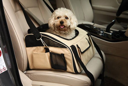 Ultra-Lock' Collapsible Safety Travel Wire Folding Pet Car Seat