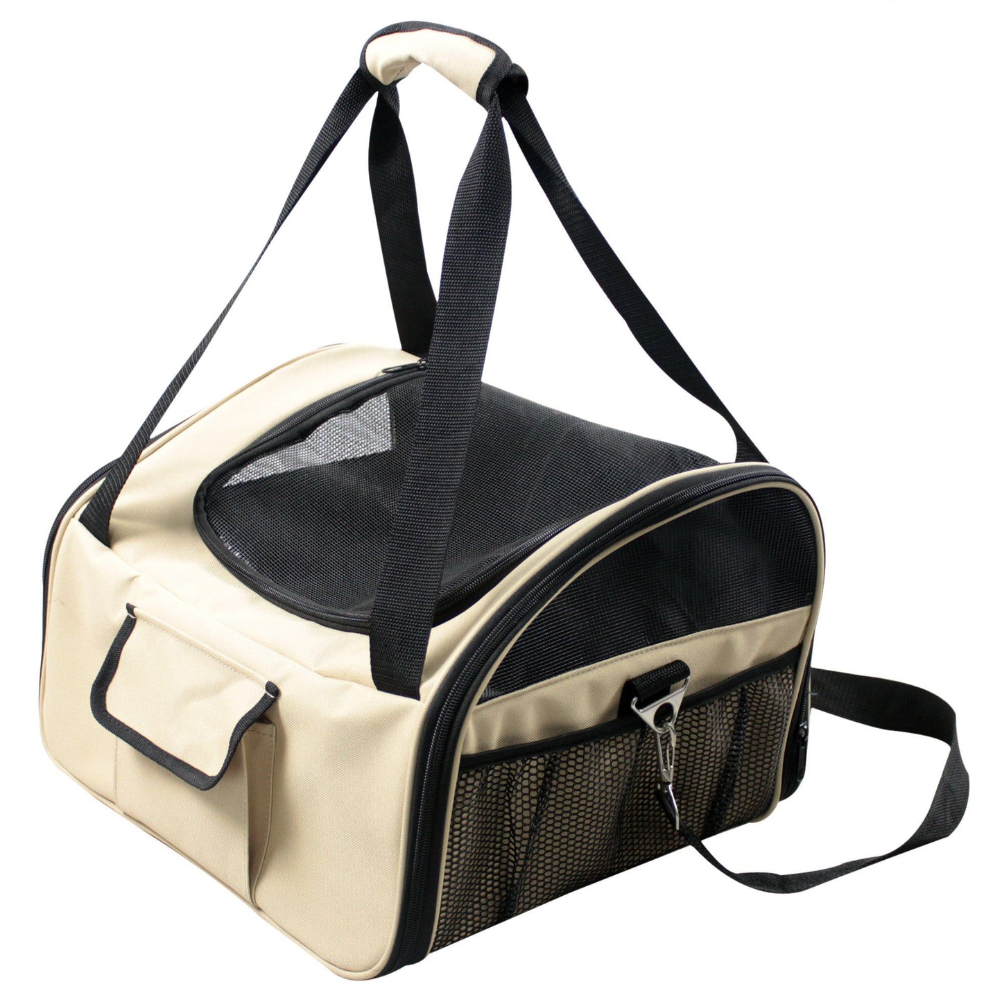 Ultra-Lock' Collapsible Safety Travel Wire Folding Pet Car Seat