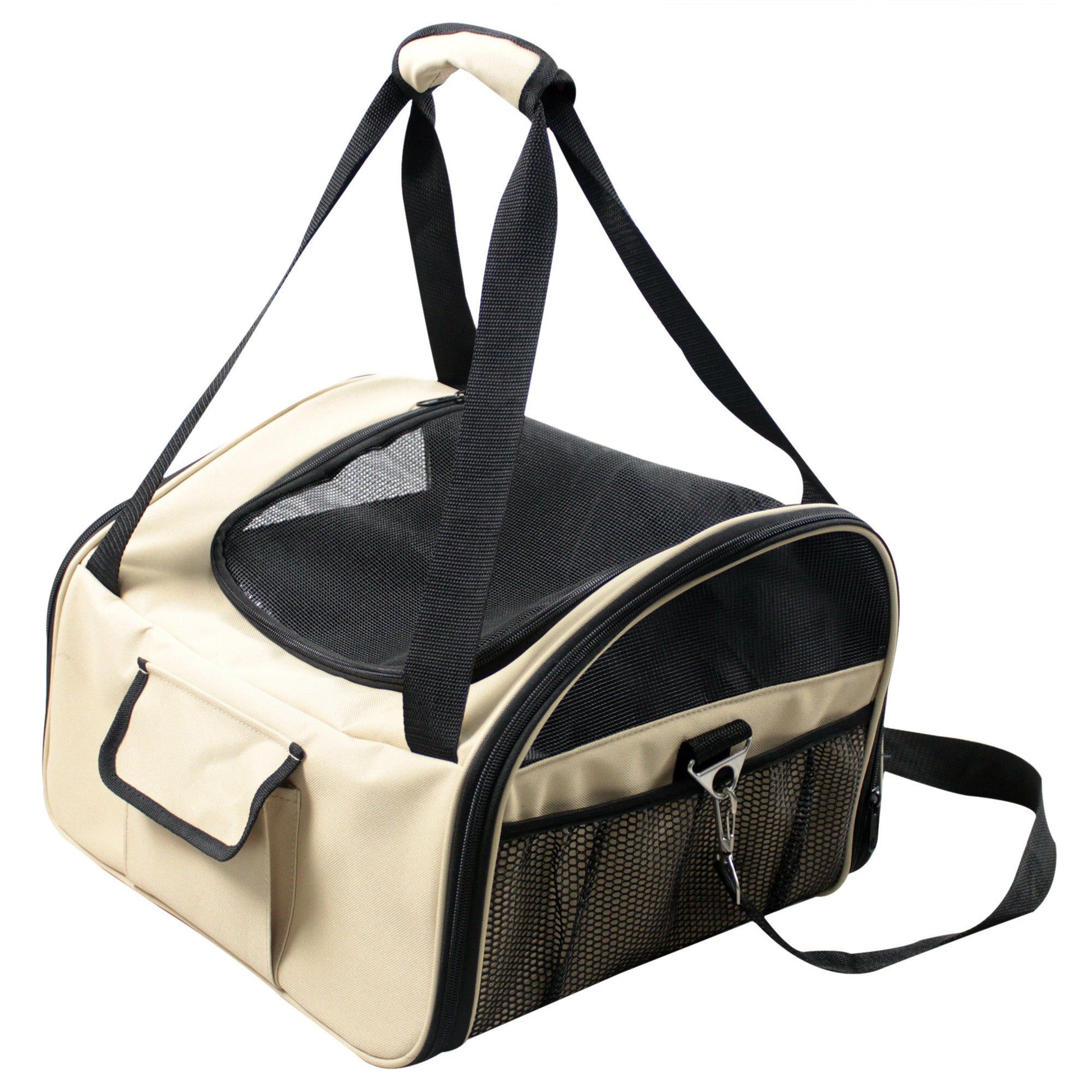 Ultra-Lock' Collapsible Safety Travel Wire Folding Pet Car Seat