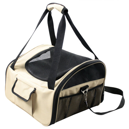 Ultra-Lock' Collapsible Safety Travel Wire Folding Pet Car Seat