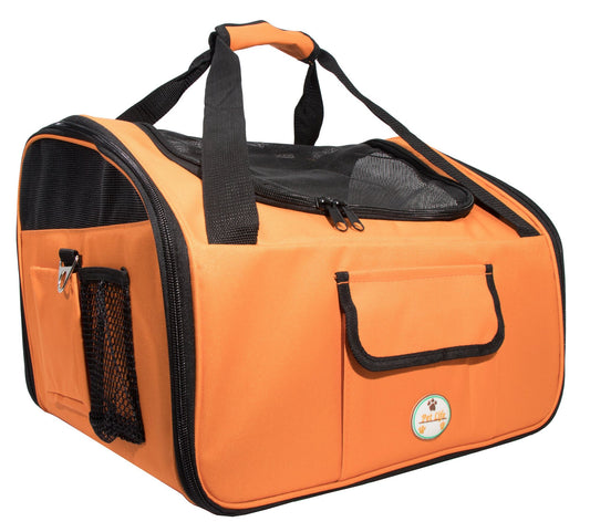 Ultra-Lock' Collapsible Safety Travel Wire Folding Pet Car Seat