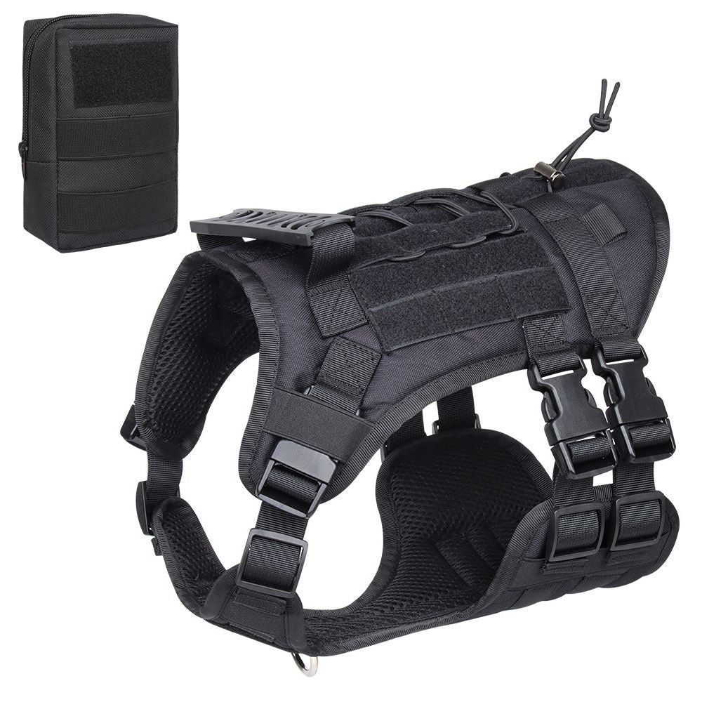 Universal Outdoor Dog Harness with Pet Leash and Snap Shackle