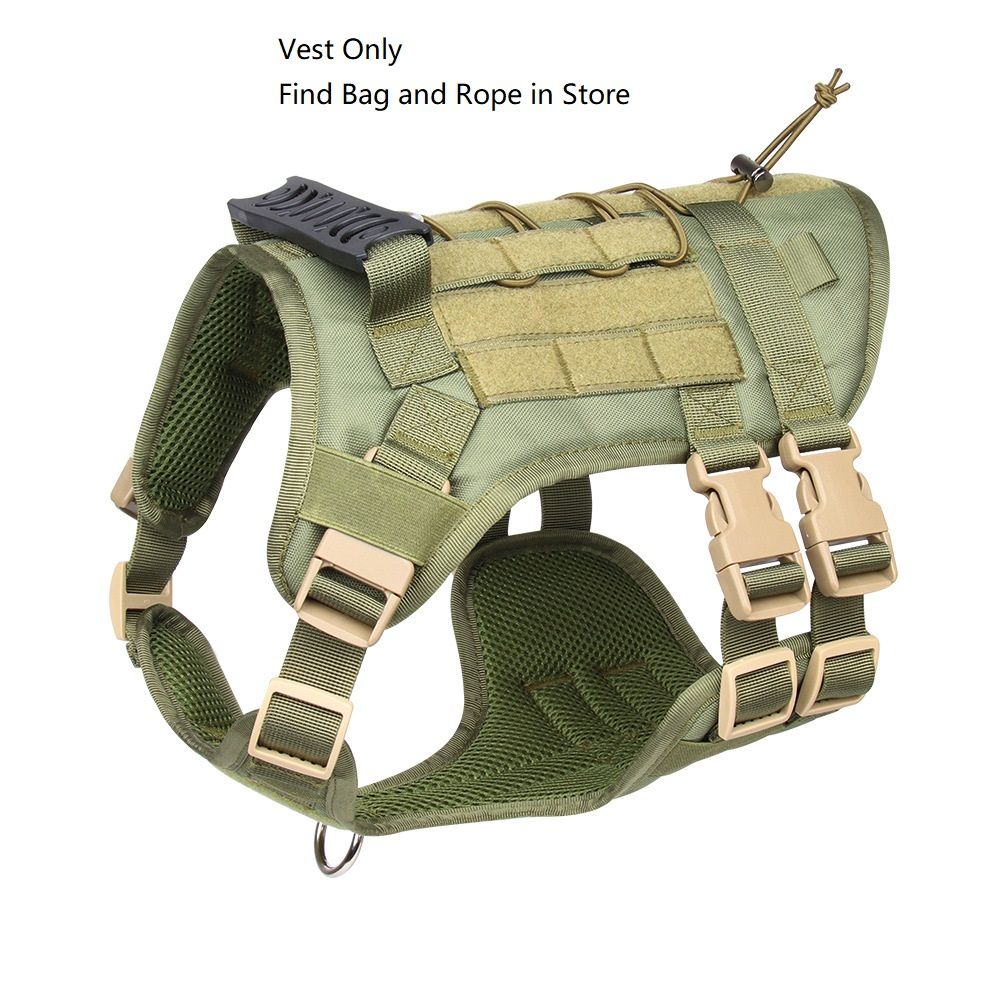Universal Outdoor Dog Harness with Pet Leash and Snap Shackle
