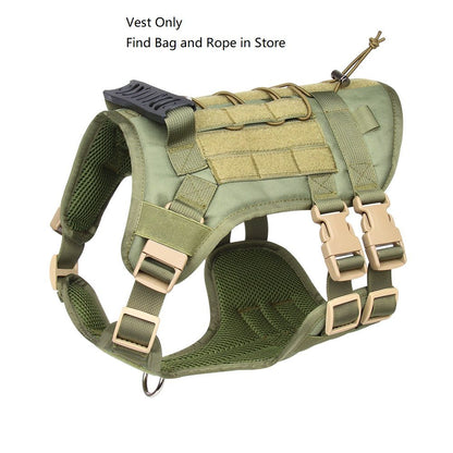 Universal Outdoor Dog Harness with Pet Leash and Snap Shackle
