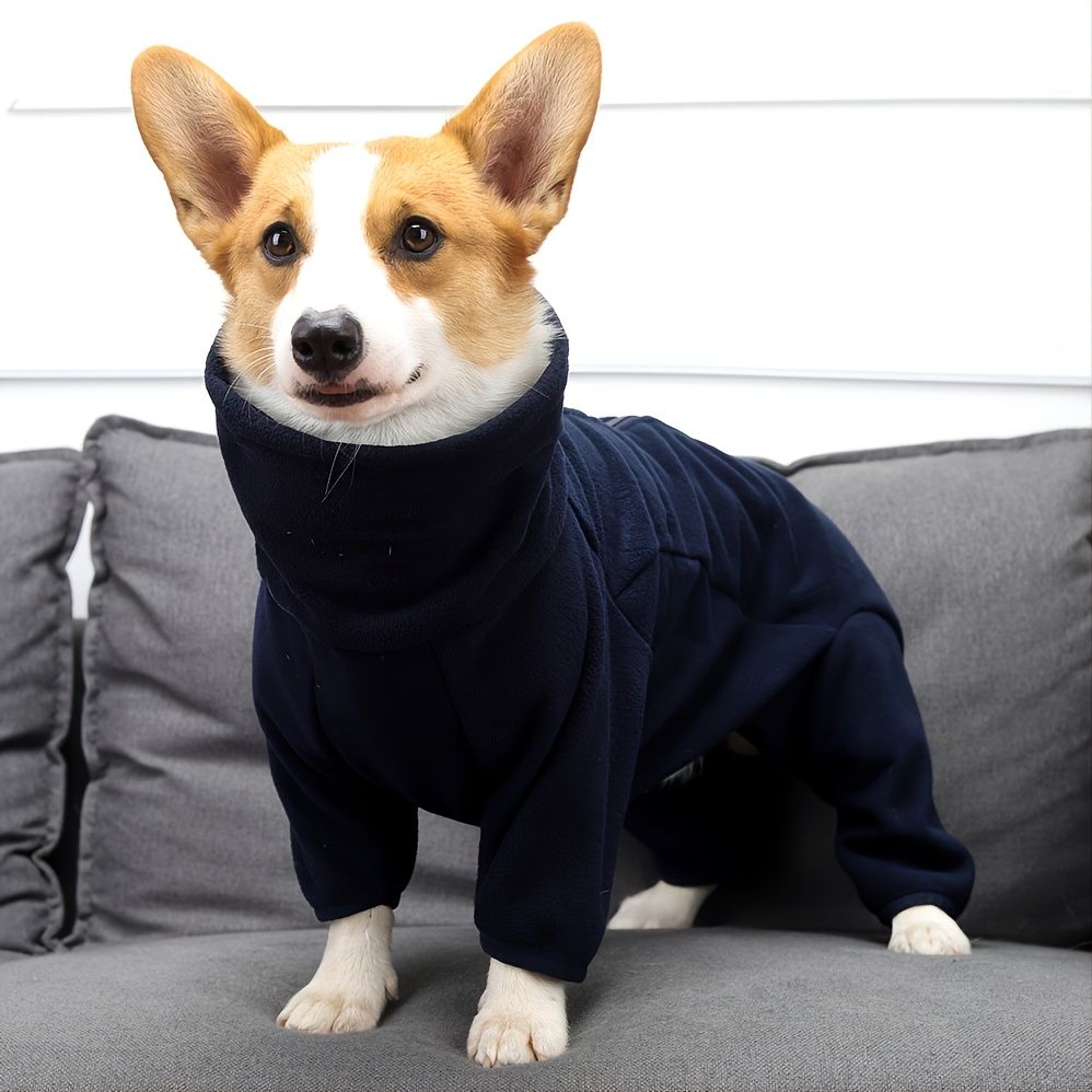 Warm Dog Cotton Coat/Sweater; Cold-Proof Clothes for Medium