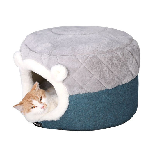 Winter Warm Cat Litter Soft and Comfortable Cat House;