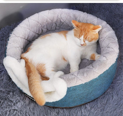 Winter Warm Cat Litter Soft and Comfortable Cat House;