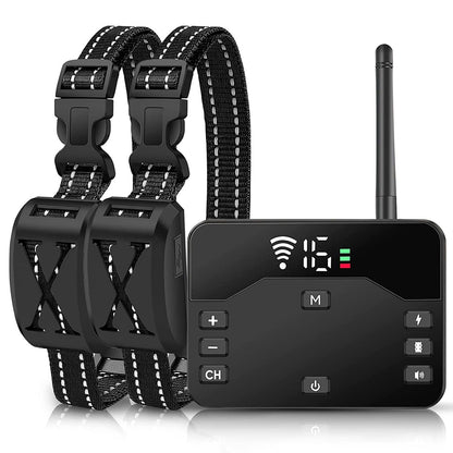 Wireless Electric Dog Fence Waterproof Pet Shock Boundary