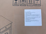 Wooden Pet House Cat Litter Box Enclosure with Drawer, Side Table